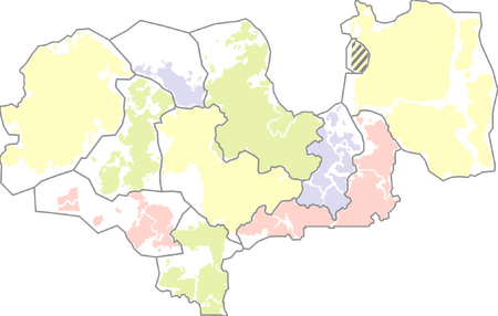 Regions of Moria blank map