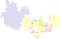 Political map of Moria
